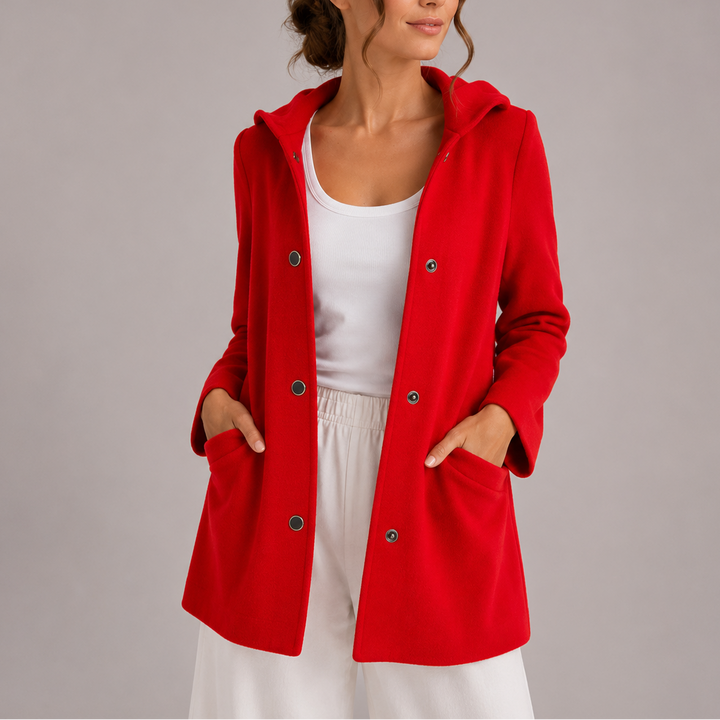 Gillian | Casual Relaxed Fit Hooded Cardigan