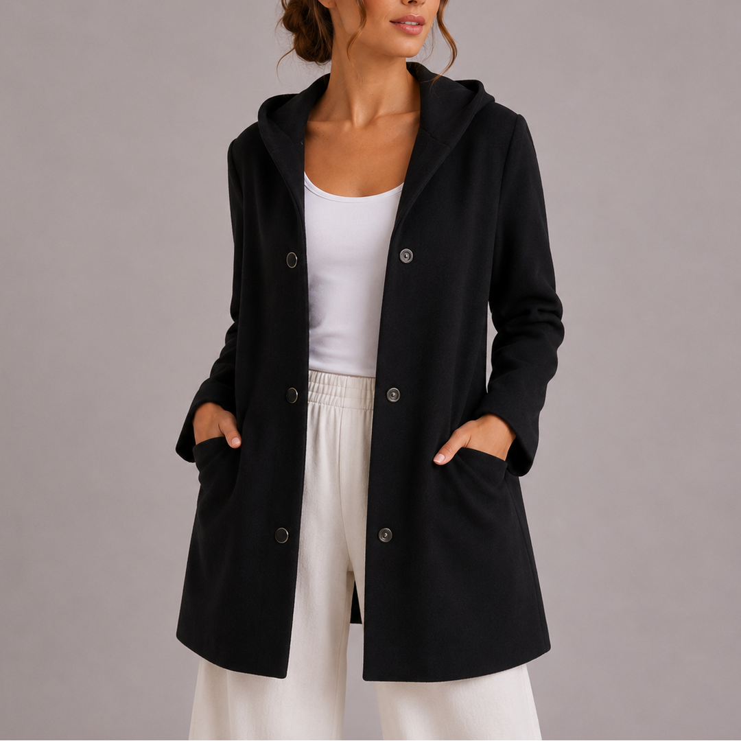 Gillian | Casual Relaxed Fit Hooded Cardigan