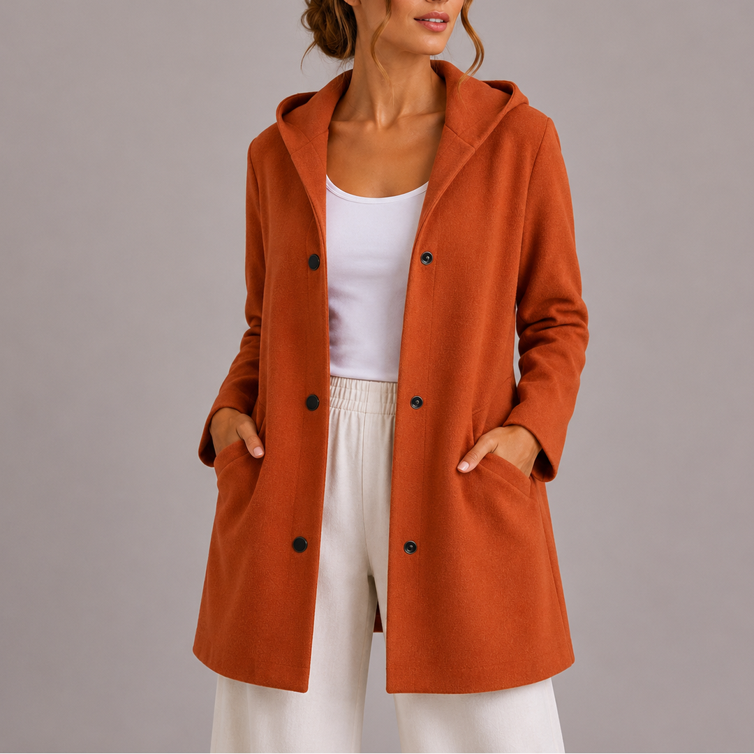 Gillian | Casual Relaxed Fit Hooded Cardigan