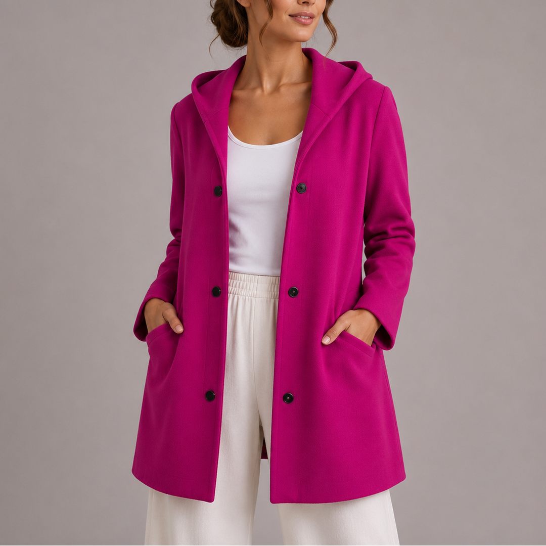 Gillian | Casual Relaxed Fit Hooded Cardigan
