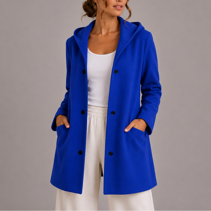 Gillian | Casual Relaxed Fit Hooded Cardigan