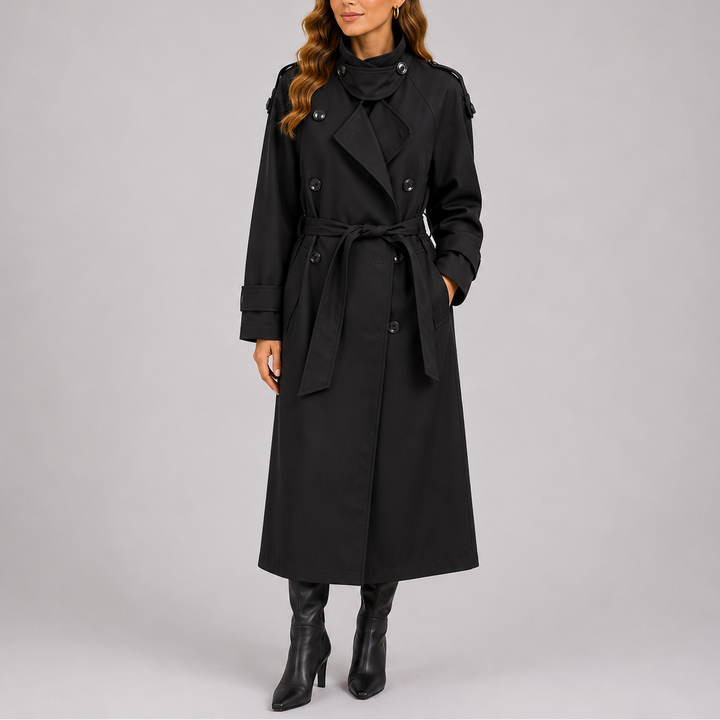 Heather | Elegant Belted Tailored Trench Coat