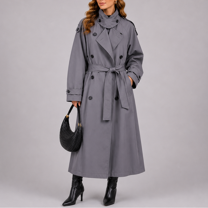Heather | Elegant Belted Tailored Trench Coat